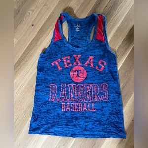 Texas Rangers tank top